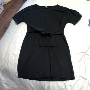 Size small 100% cotton black express brand dress, lightly worn